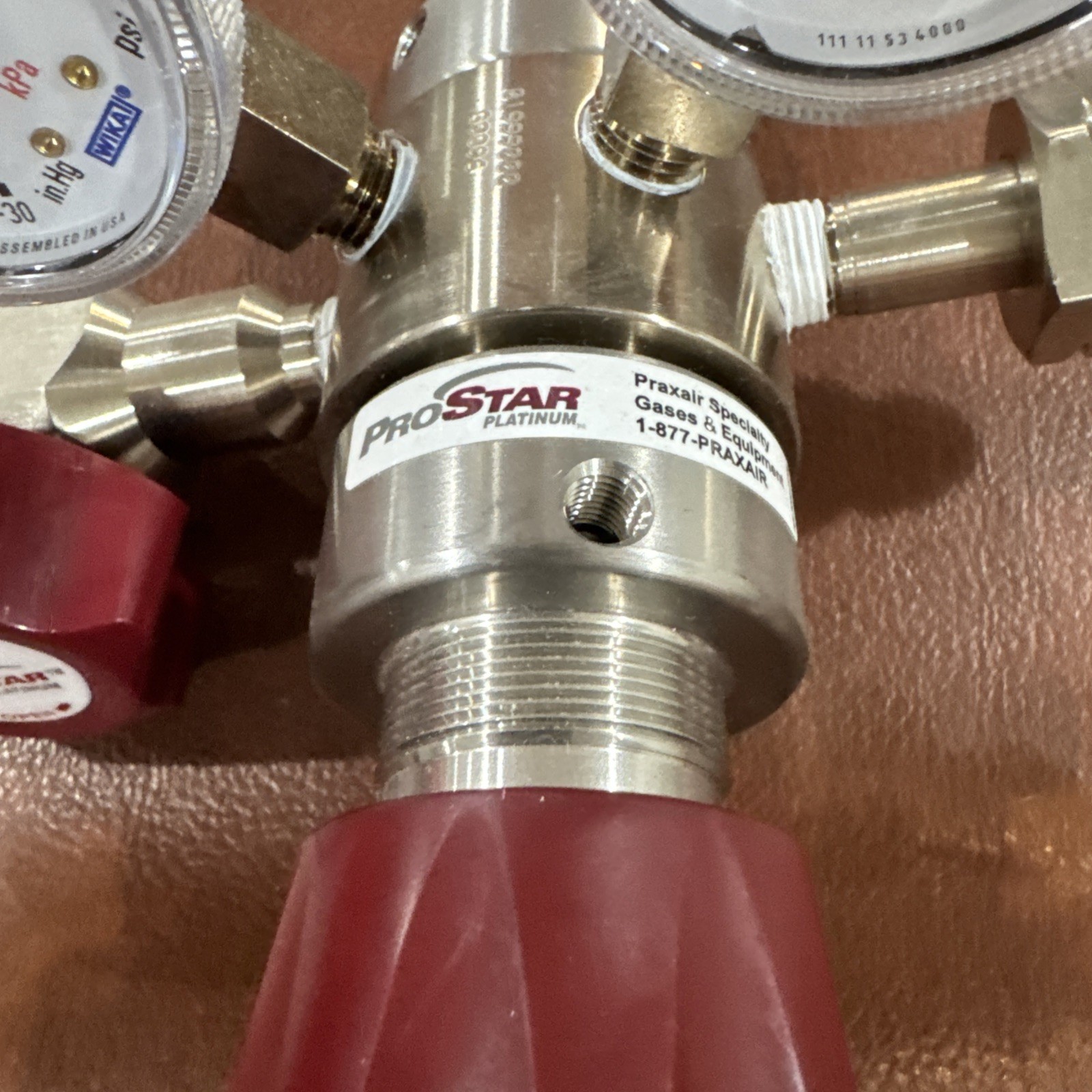 PROSTAR Platinum PRS301233 High Purity Dual Stage Pressure Regulator