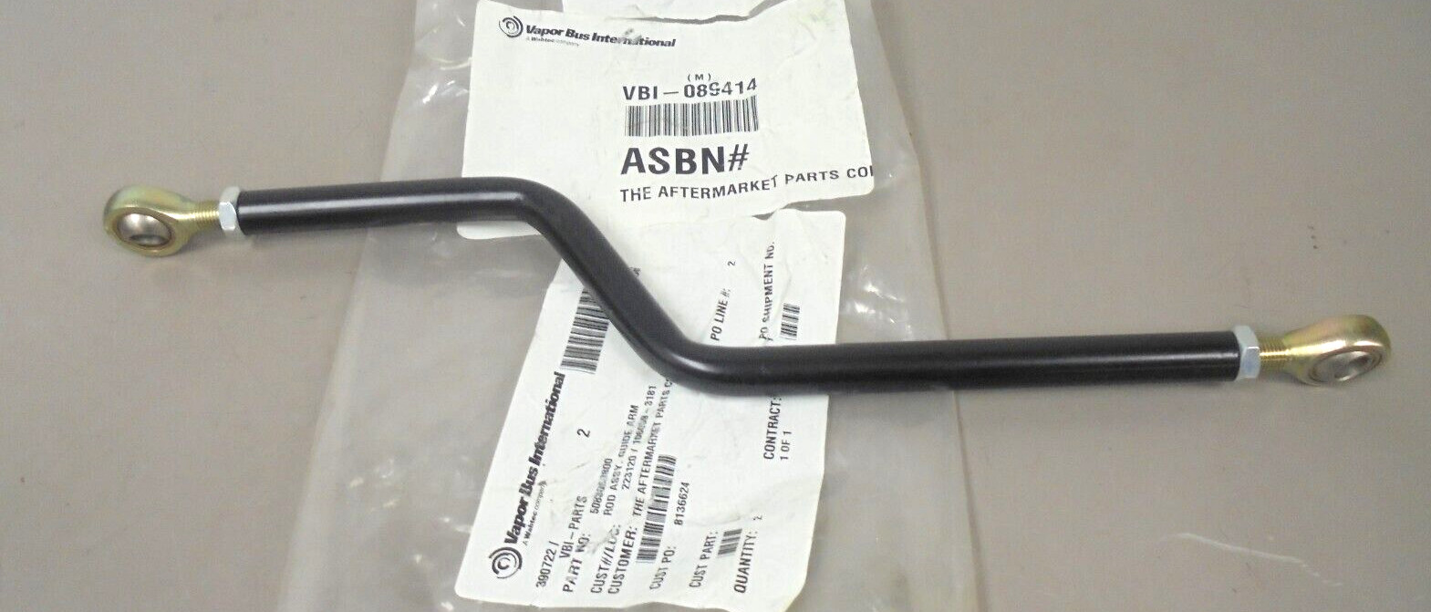 VPI 5083060800 Guide Rod Assembly New Flyer 362626
