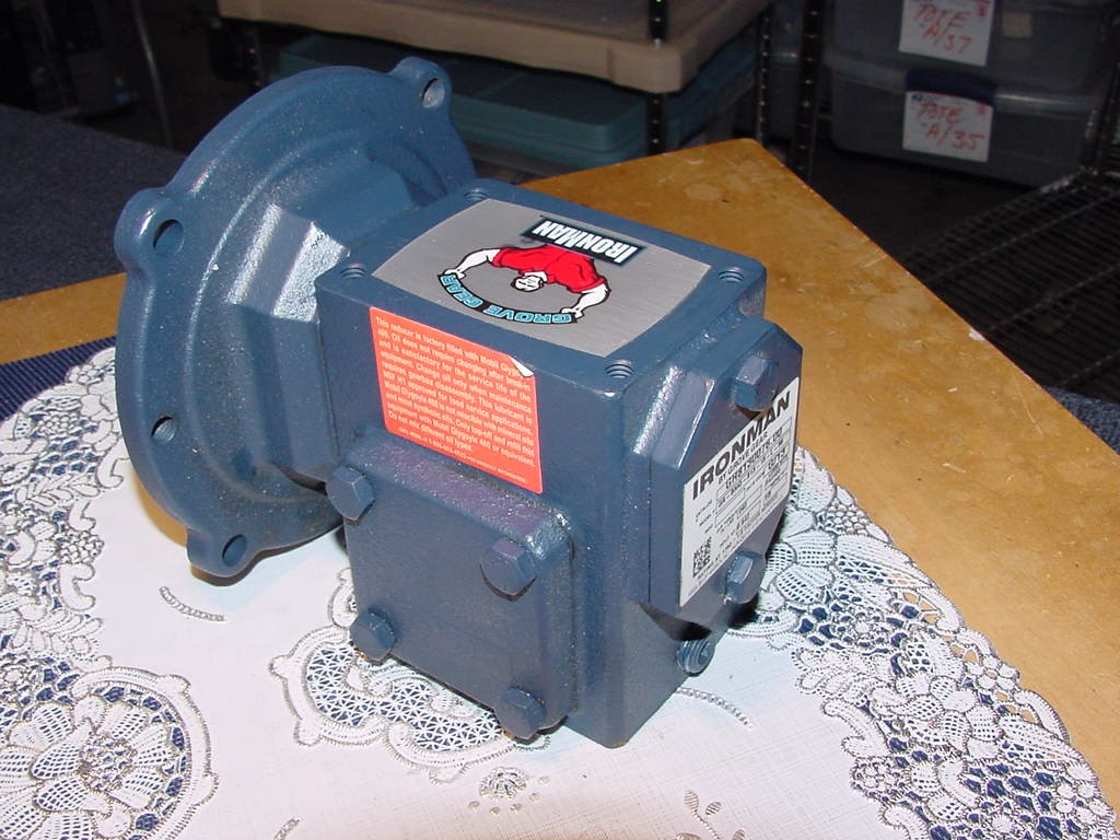 Ironman GR8130076.00, Single-Reduction Worm Gear Speed Reducer, GR-BMQ813-15-L-5