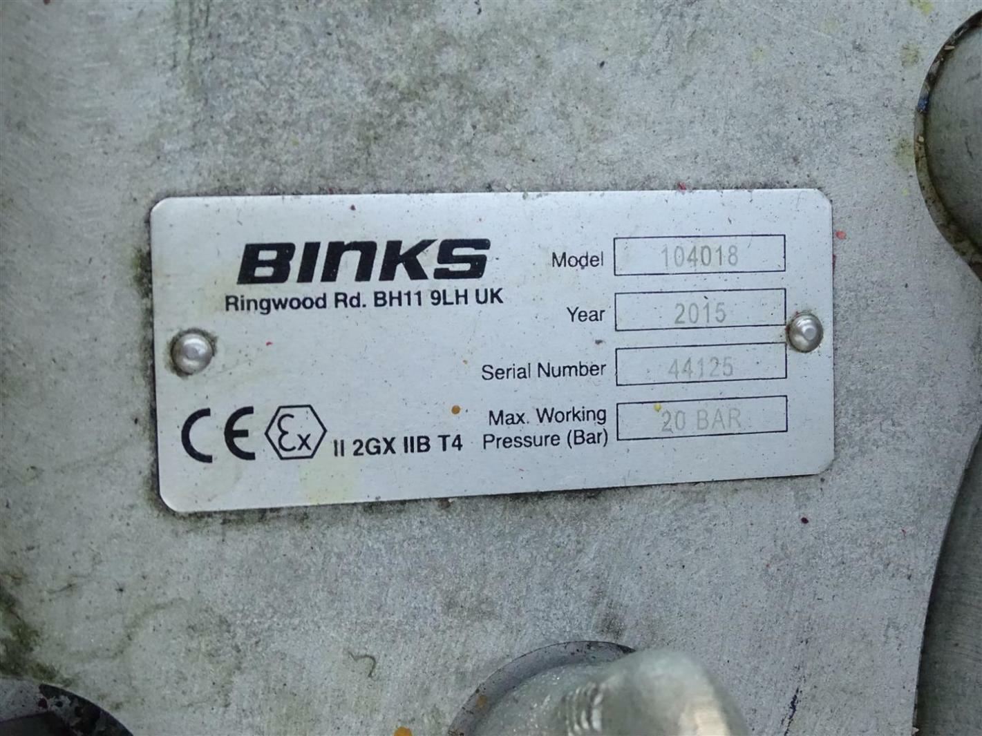 Binks E2 Electric Smart Pump, 1HP 230/460v, 1″ Sanitary Connections , 104018
