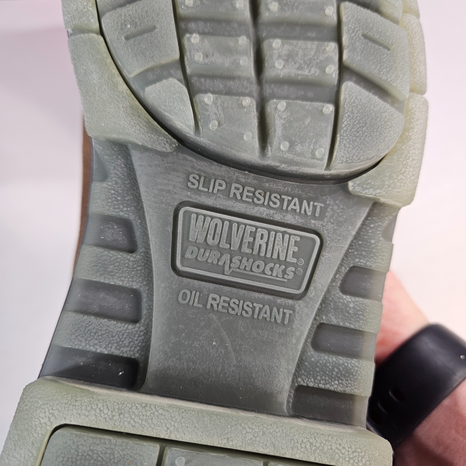 Wolverine Men’s Steel Toe W03258 DuraShocks Wellington Stone 8.5 EW New