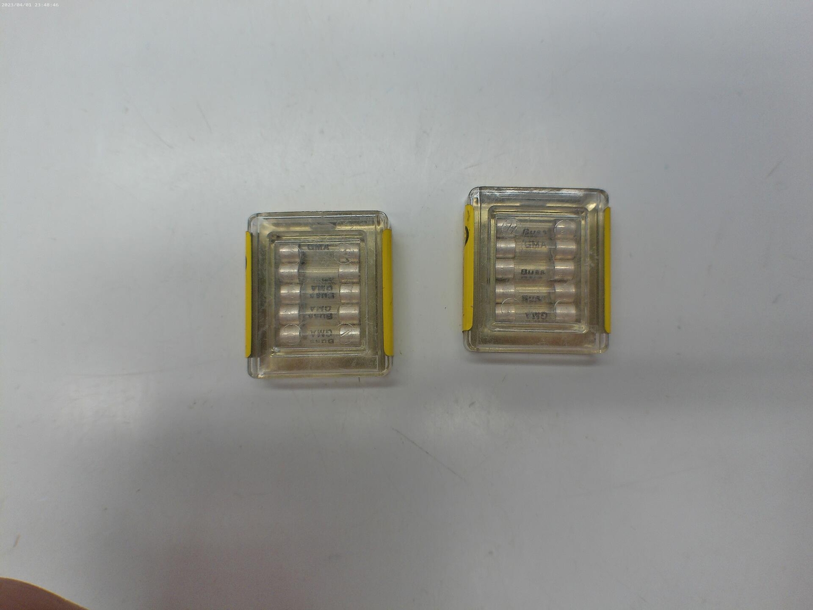BUSSMANN GMA-63MA FUSE LOT OF 2 PKG OF 5 NSMP