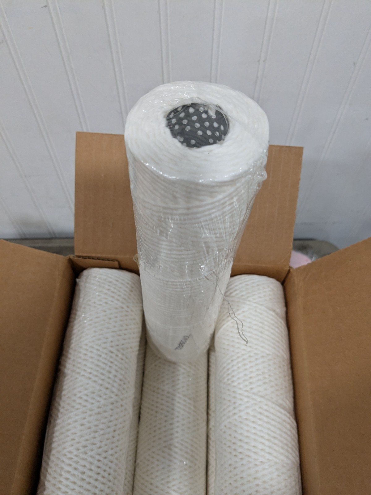 Parker Plumbing Cartridge Filter: 2-1/2″ OD, 10″ L, 10 micron Box of 6 19R10S