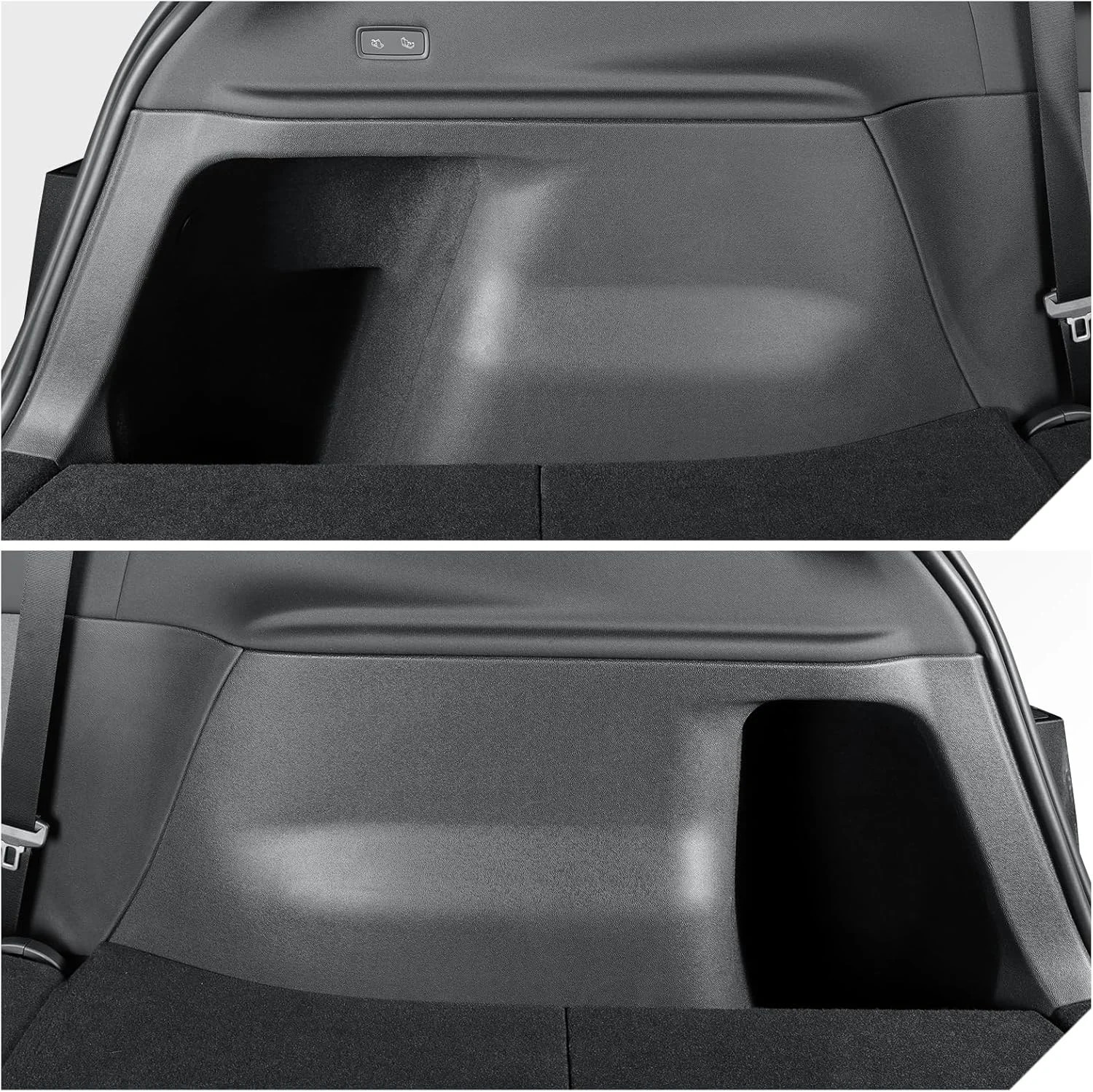 LUCKEASY Rear Trunk Side Protective Cover for Tesla Model Y Juniper 2026 2025 Ne