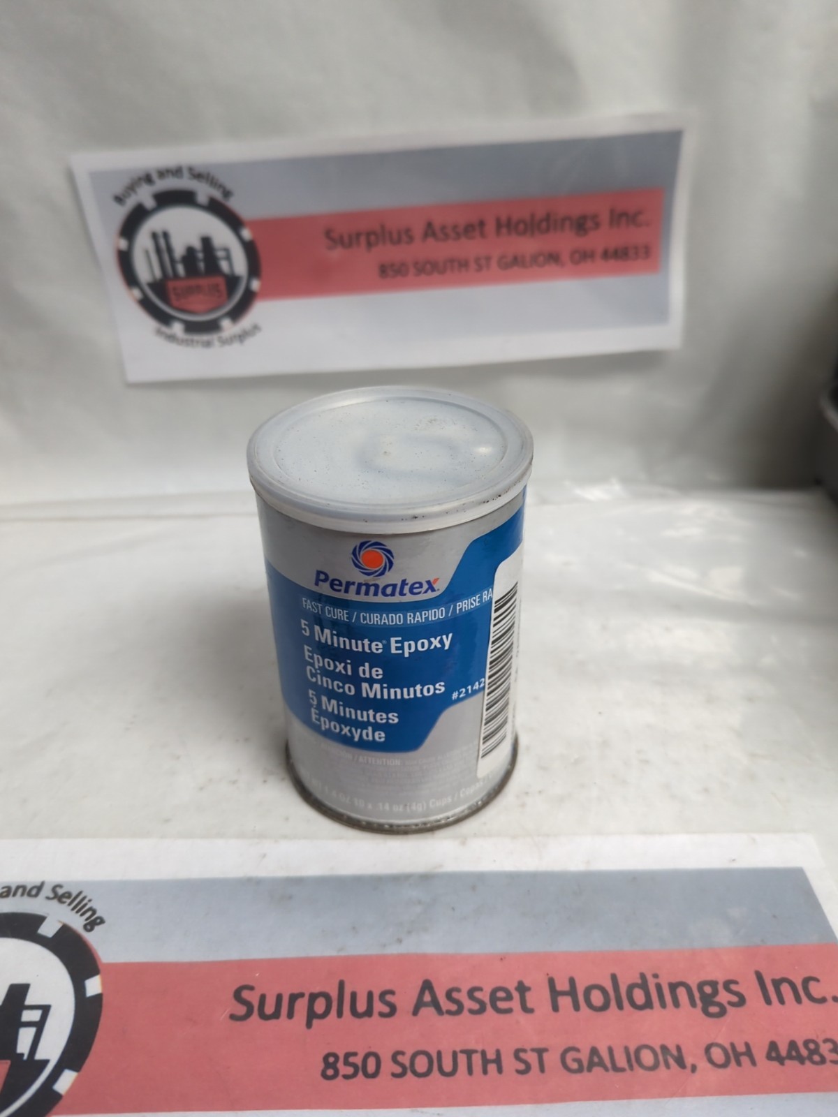 PERMATEX,21425,5-MINUTE EPOXY 4GM CUPS (10 PC) NOS