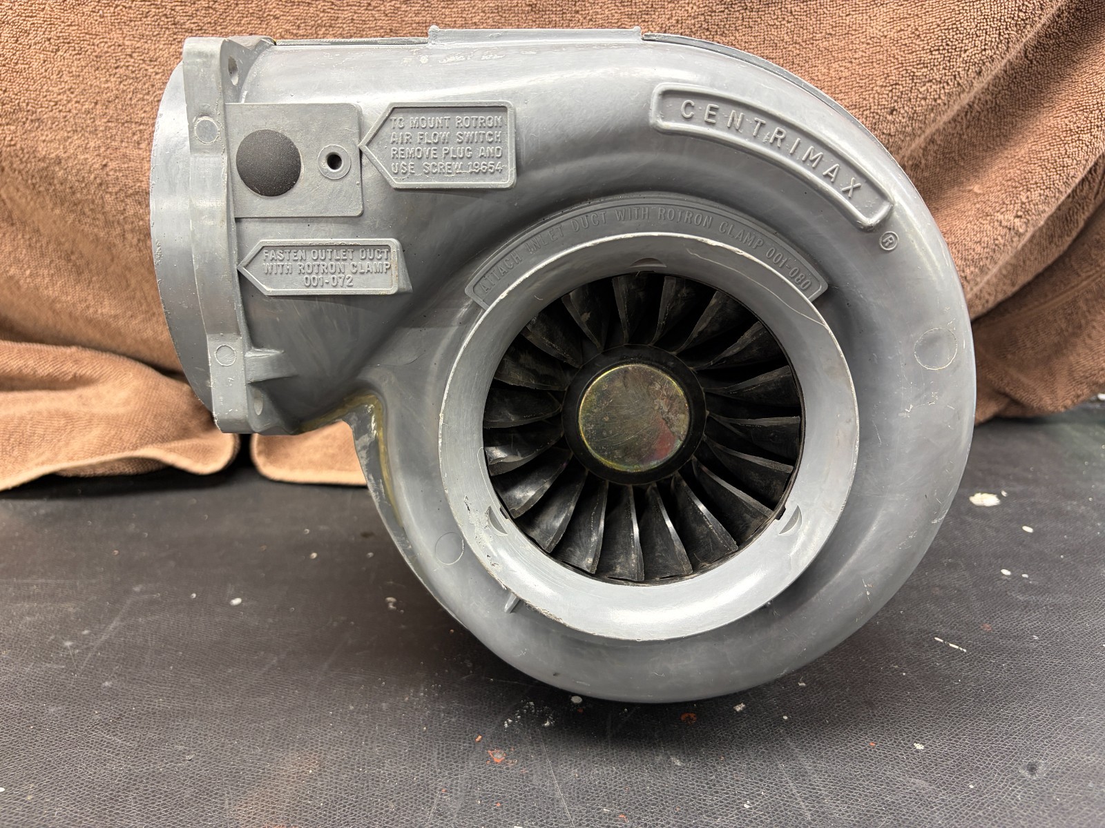 Rotron Centrimax Blower CX29A52G P/N 027553 For Broadcast Transmiter