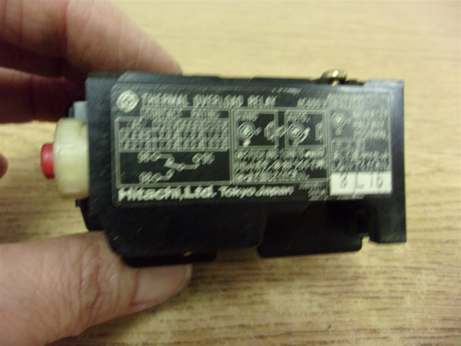 Hitachi TR25-FS1-6 Thermal Overload Relay *FREE SHIPPING*