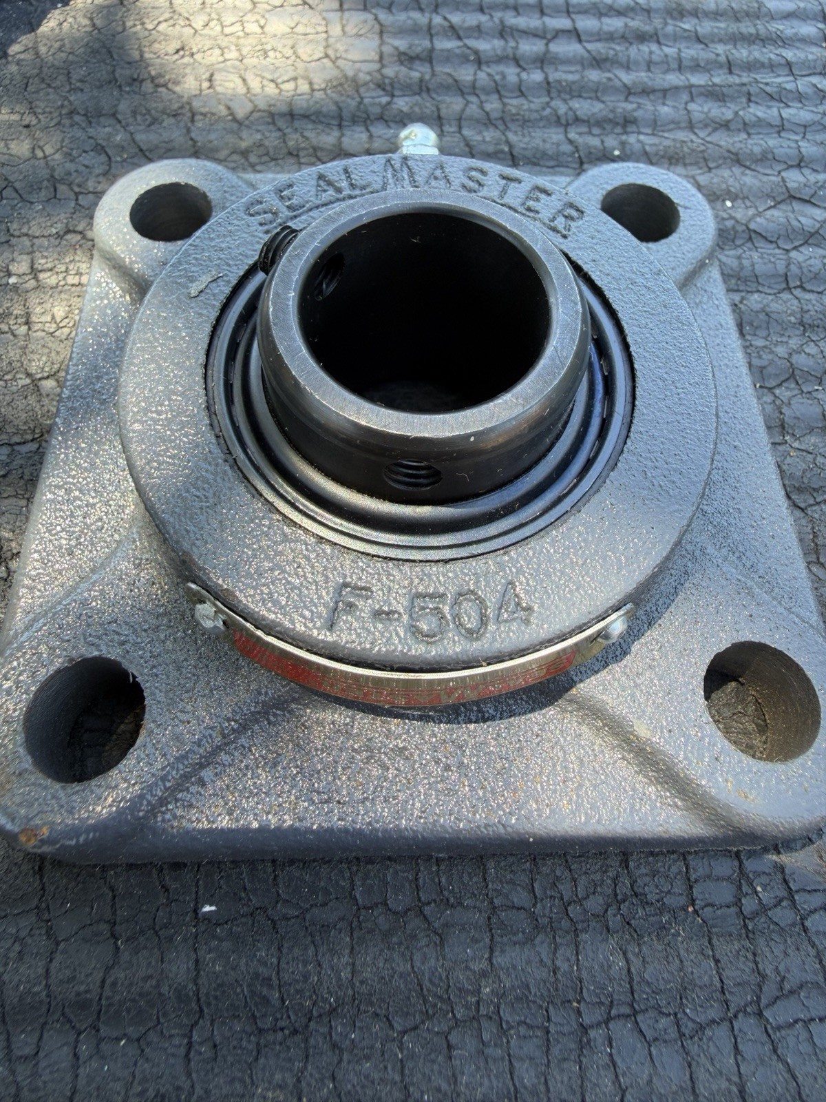 Sealmaster, SF-16C, Four Bolt Flange Bearing, 1″ Diameter (NEW) Made In USA