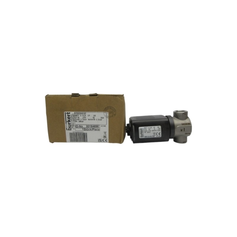 BURKERT 6027 A 8.0 EP VA G3/8 00184698 24VDC NSMP
