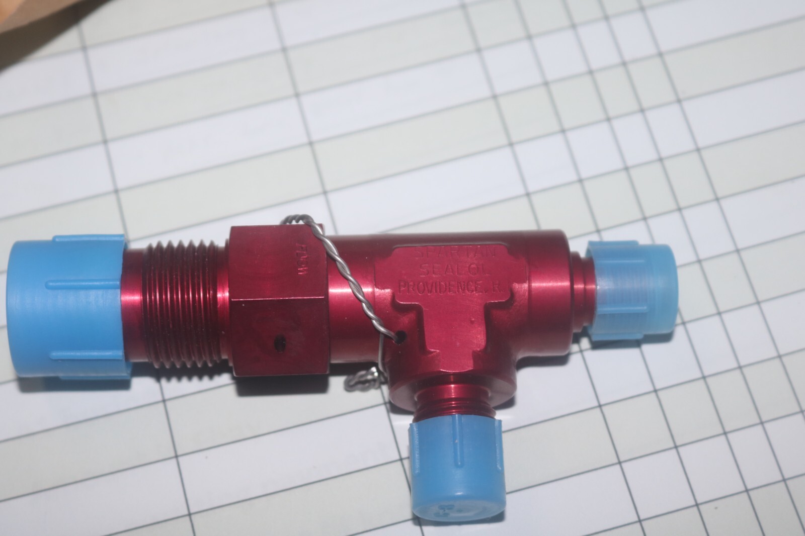 NOS Eaton Spartan hydraulic check valve PN 374-10-6D 4820-00-913-6945