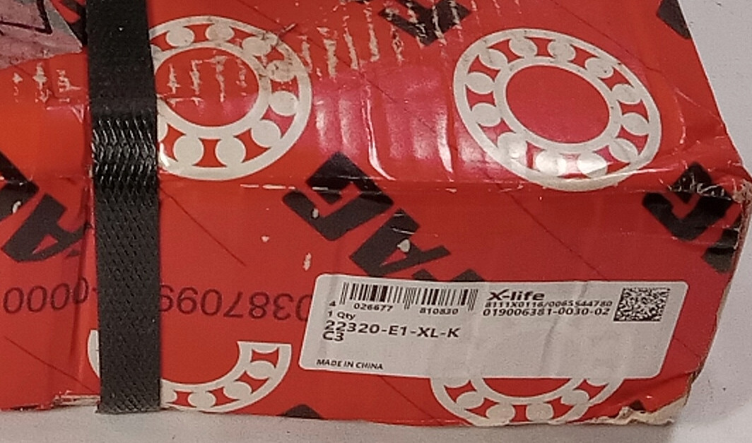 1 NEW FAG 22320-E1-XL-K C3 100 X 215 X 73mm ROLLER BEARING NIB ***MAKE OFFER***