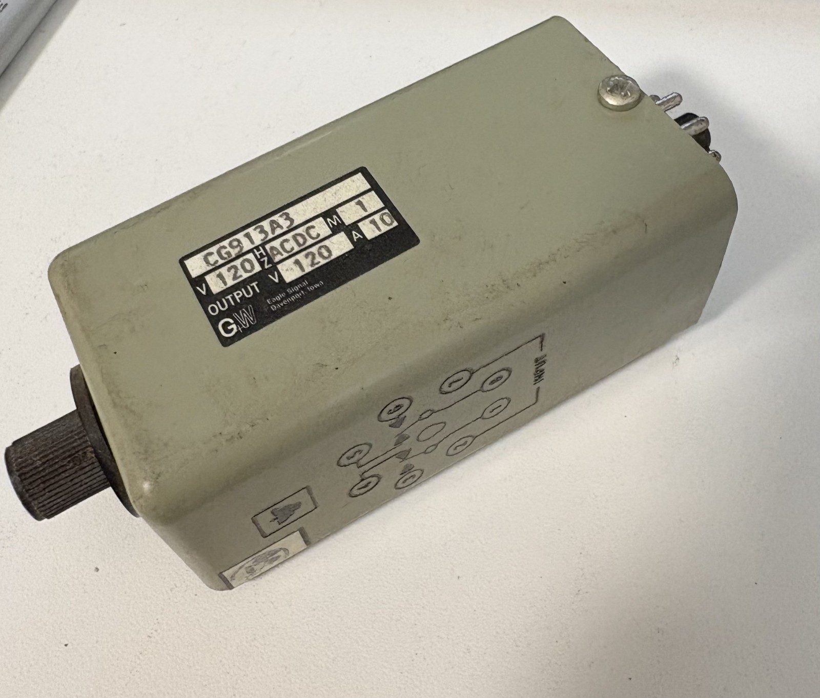 New Danaher Controls Eagle Signal Time Delay Relay #CG913A3