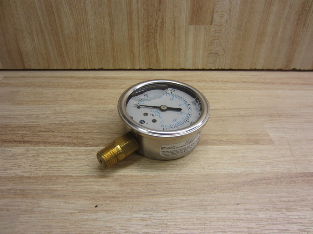 Ametek USG 165298 Gauge 0-100 PSI/KPA/BAR