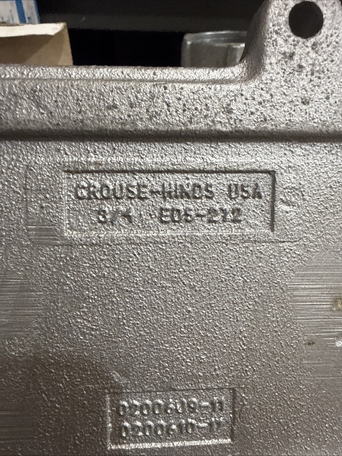 CROUSE -HINDS EOS-272 3/4” 0200609-11 Explosion Proof Box
