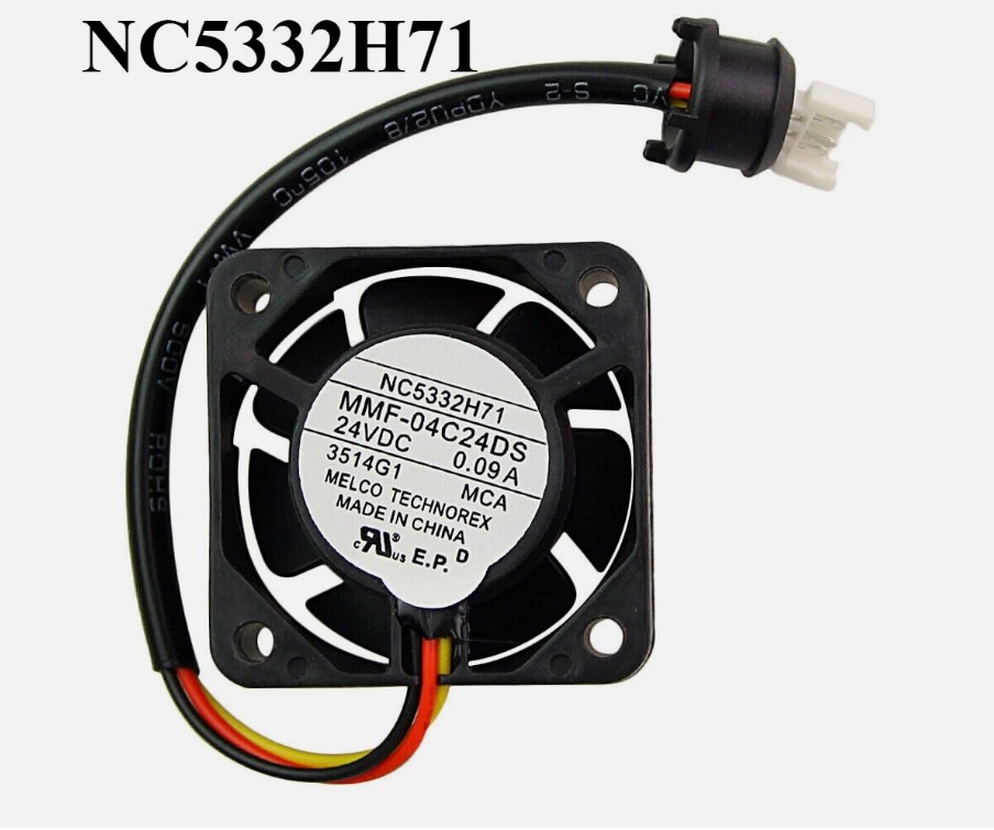 For MITSUBISHI NC5332H71 MMF-04C24DS-MCA 40*40*15MM 24VDC 0.09A 3pin Cooling Fan