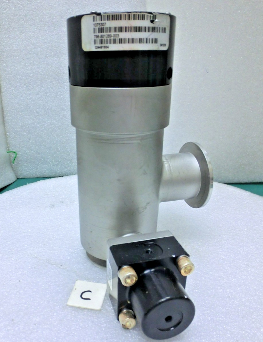 MKS HPS 1075307, Lam 796-801289-003 Actuated Vacuum Isolated valve,Used,US~97486