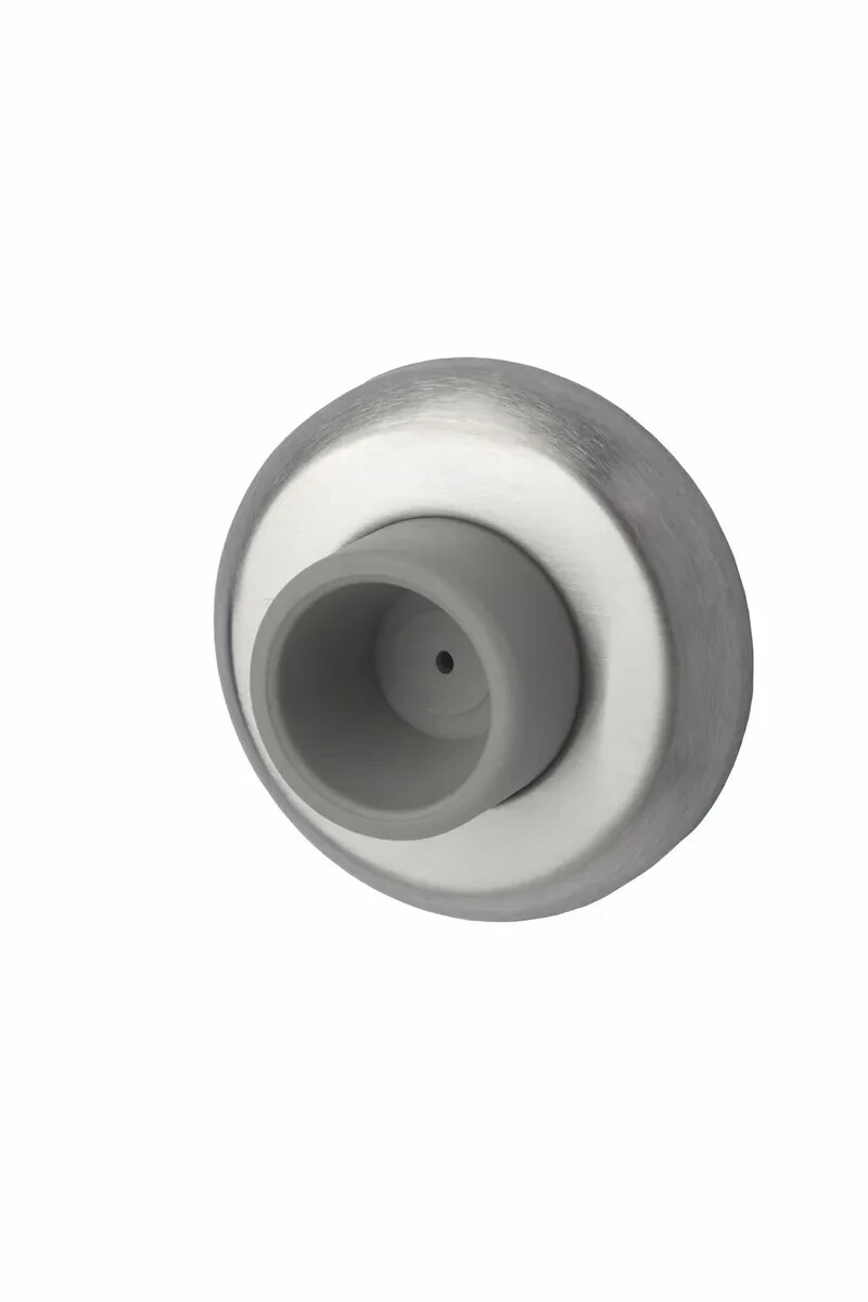 5x ROCKWOOD Concave Door Stop 409 US32D Wall Mount Satin Stainless Lot #11 ഖ
