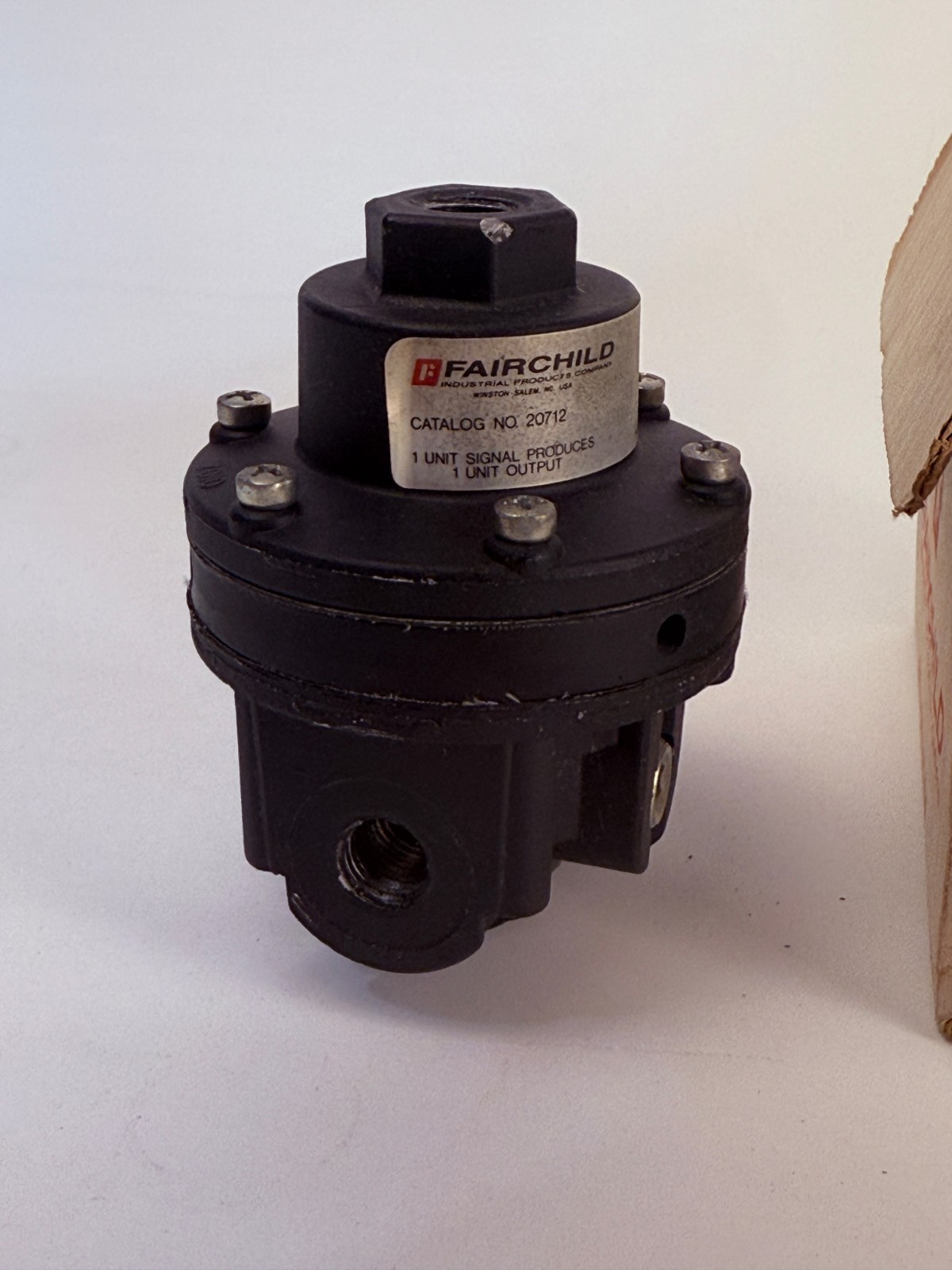 Fairchild 20712 ~ NEW ~ Model 20 Volume Booster 250 PSI 1/4″ NPT Pneumatic.