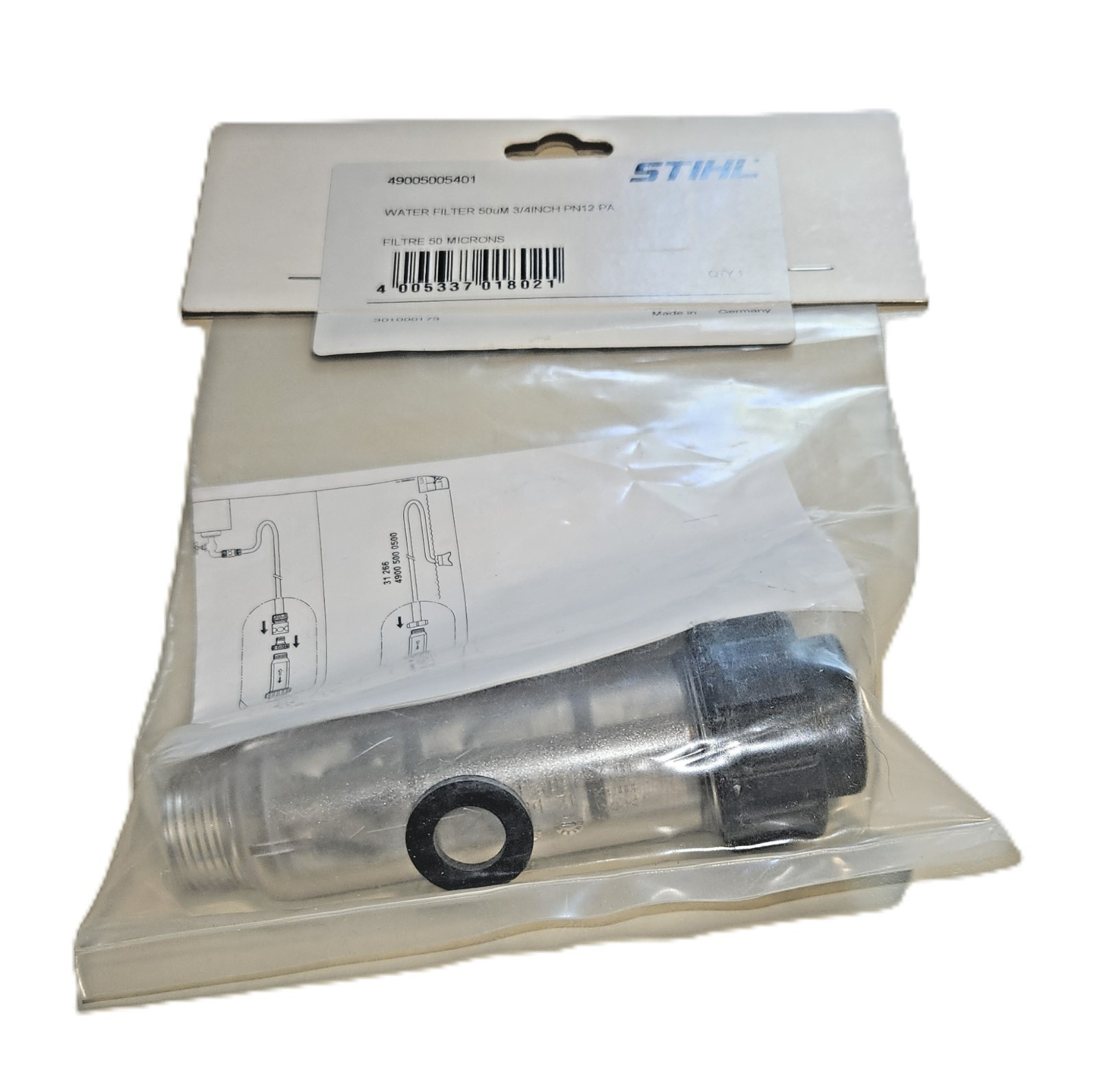 New Genuine Stihl Water filter for RE 271 pressure washer – 4900 500 5401