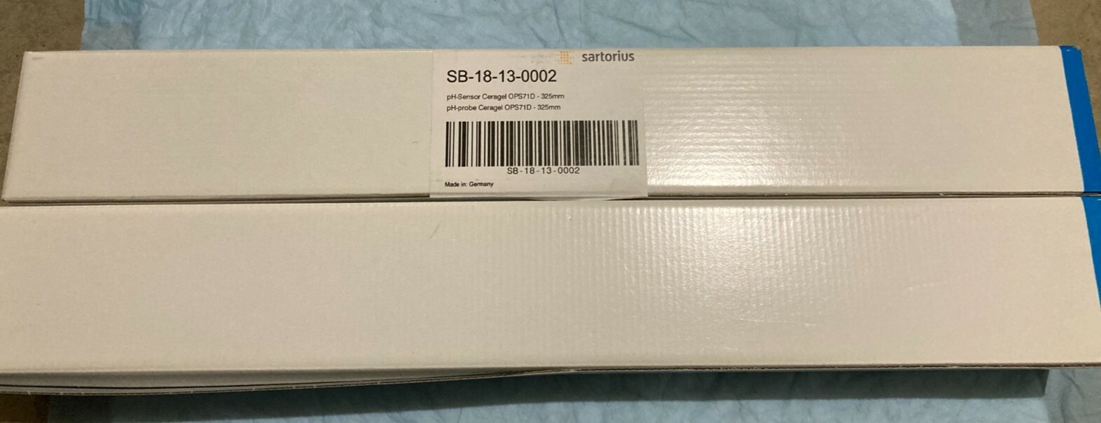 Sartorius pH sensor Ceragel OPS71D 325mm, Sartorius Order No: SB-18-13-0002