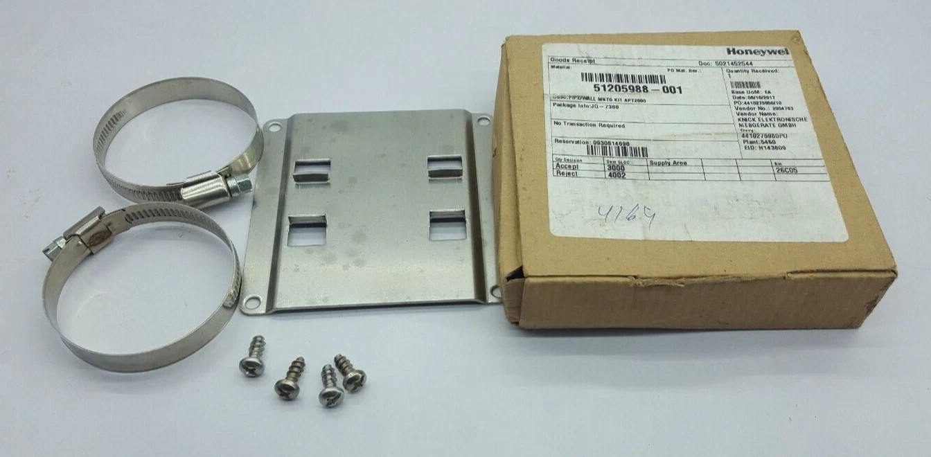 HONEYWELL 51205988-001 PIPE WALL MOUNTING KIT