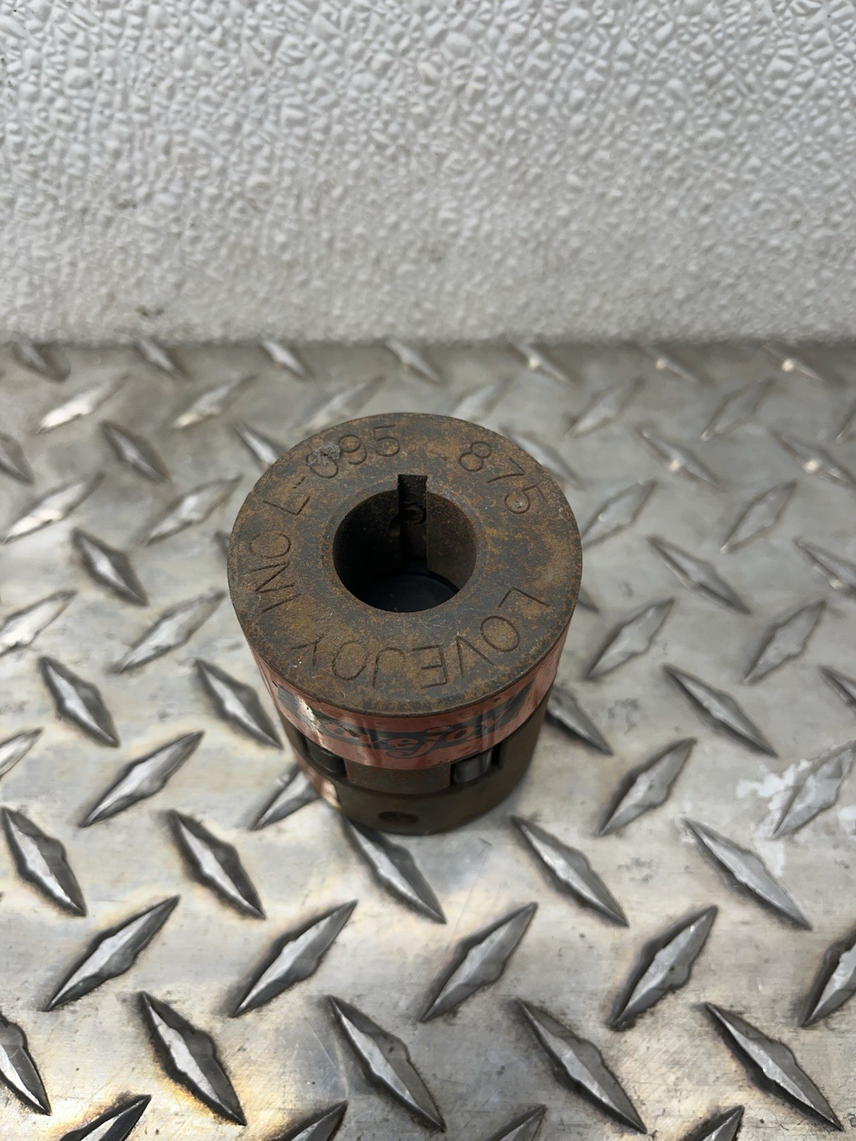 L095 Series L Jaw Coupling Set w/ Rubber Insert LO95 .875″ x .875″ Lovejoy