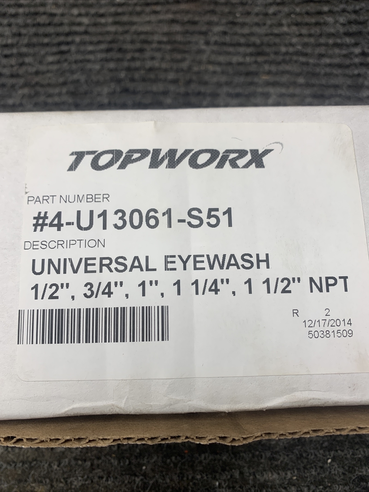 NEW SEALED Topworx #4-U13061-S51 Mounting Kit 4U13061S51