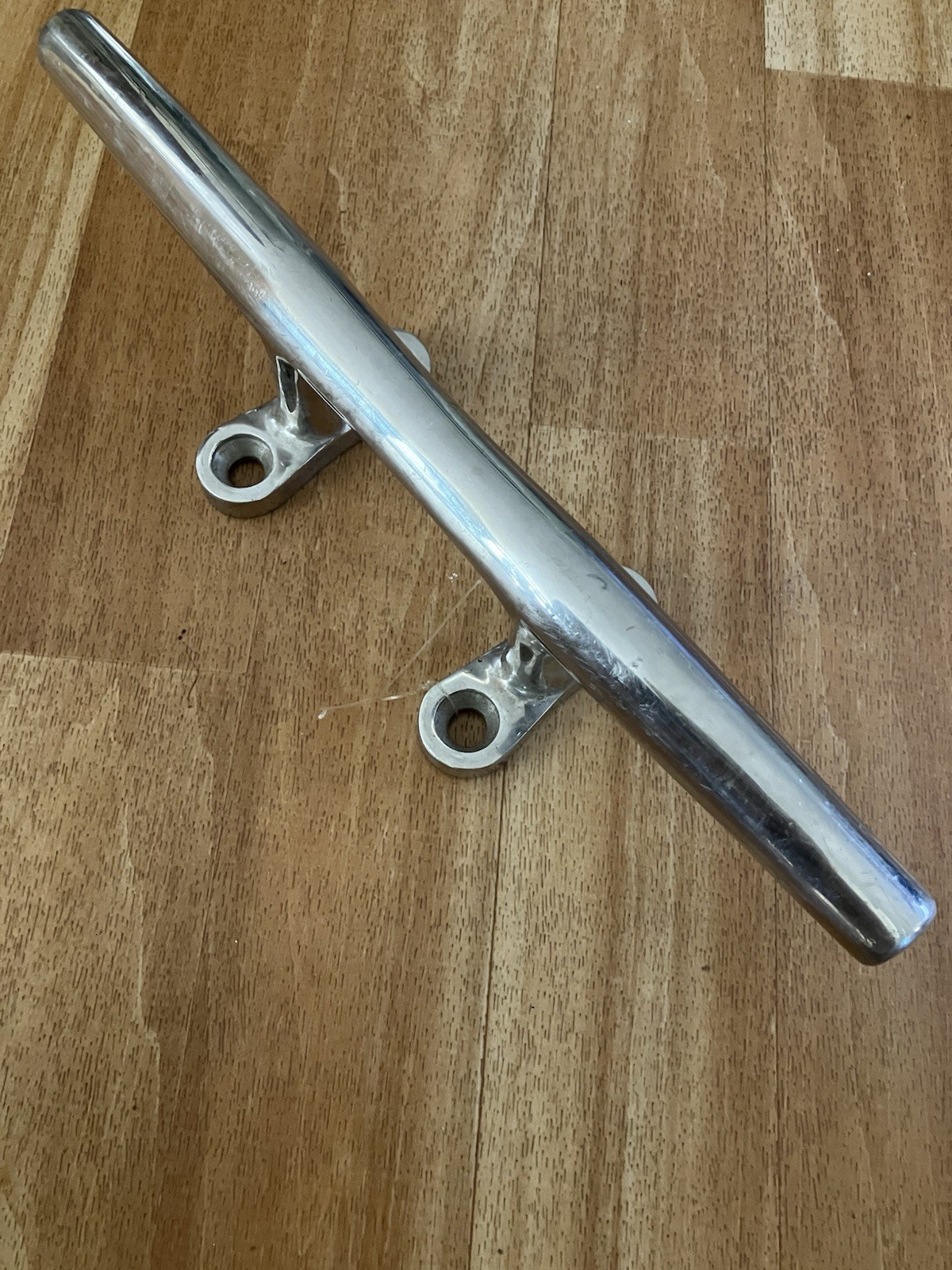 BOAT CLEAT STAINLESS STEEL 14.5 inches! Never Used Only Stored Cleat Only