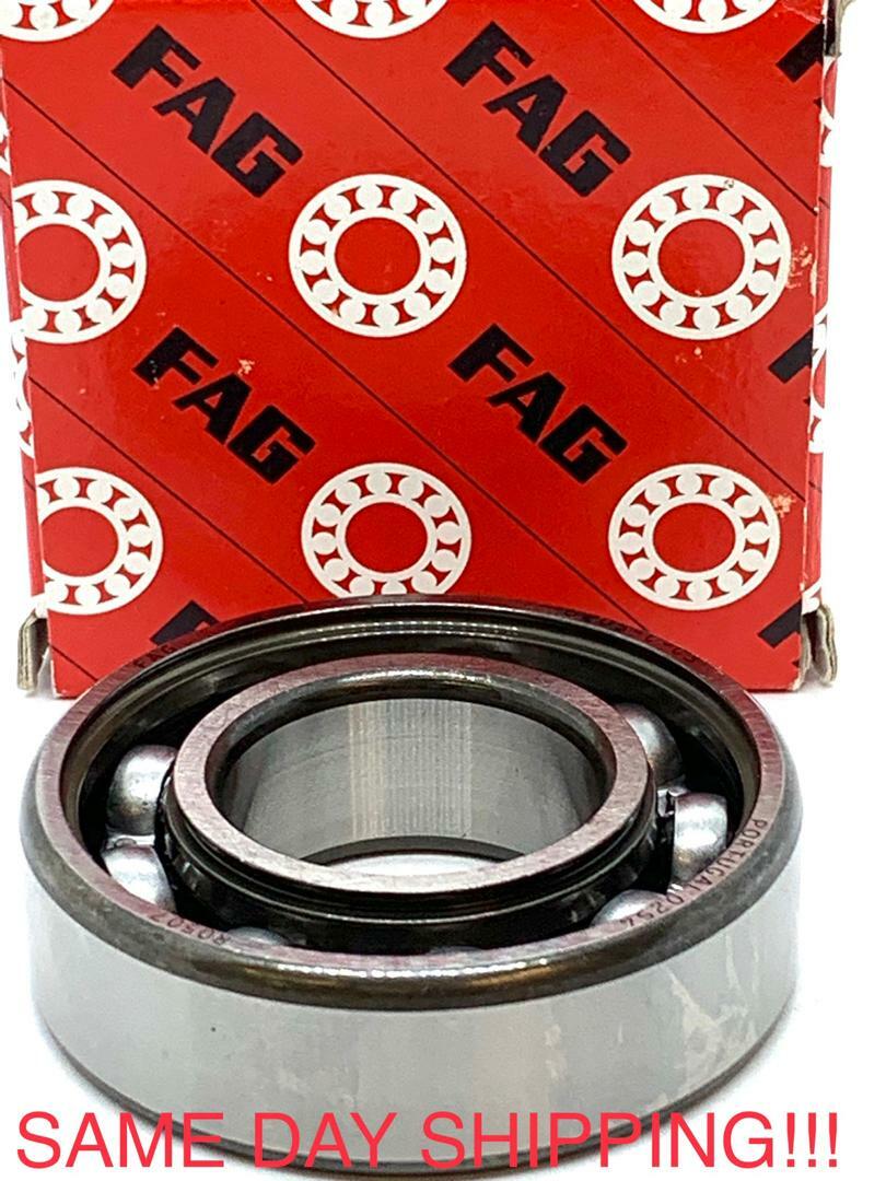 FAG 6205 C3 DEEP GROOVE SINGLE ROW OPEN BALL BEARING 25x52x15 mm