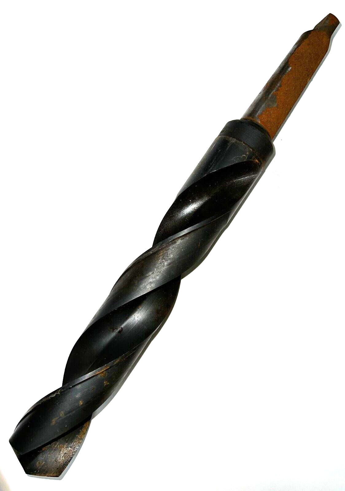 CLEVELAND MORSE TAPER SHANK DRILL BIT MT4 1-27/32″ CUT 11-1/4″ LOC 17″ OAL