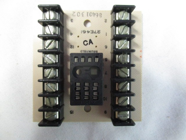 Potter & Brumfield 27E461 Relay Socket Board NEW FREE SHIPPING