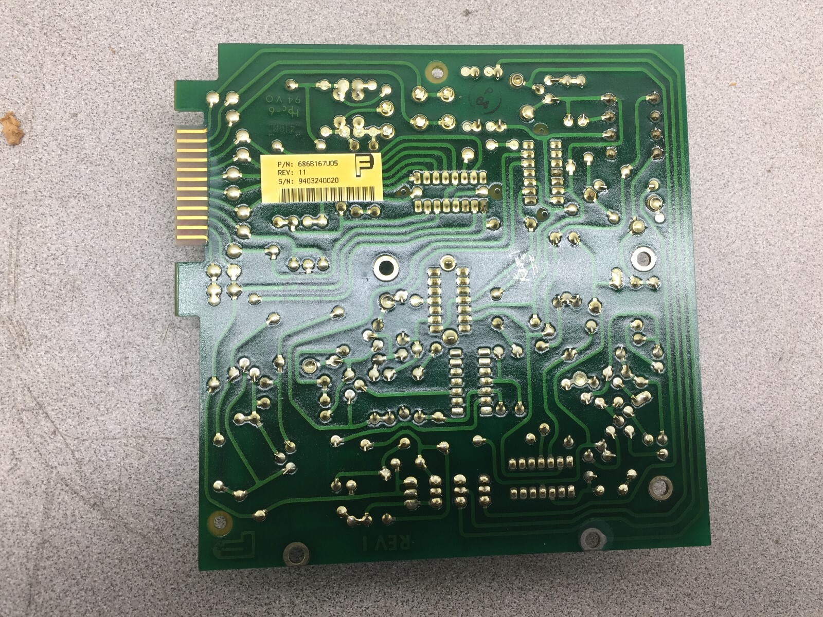 NEW NO BOX FISCHER & PORTER POWER SUPPLY CIRCUIT BOARD 686B167U05