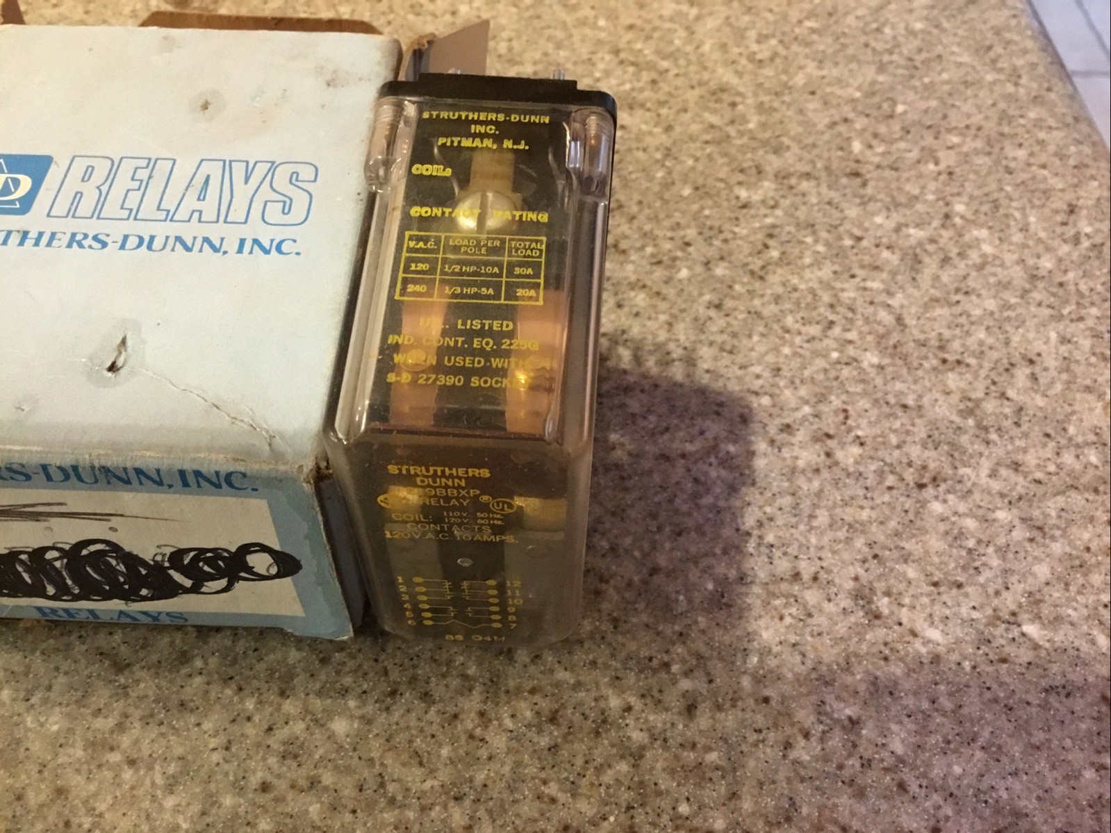 STRUTHERS-DUNN 219BBXP NSNBC01 – RELAY