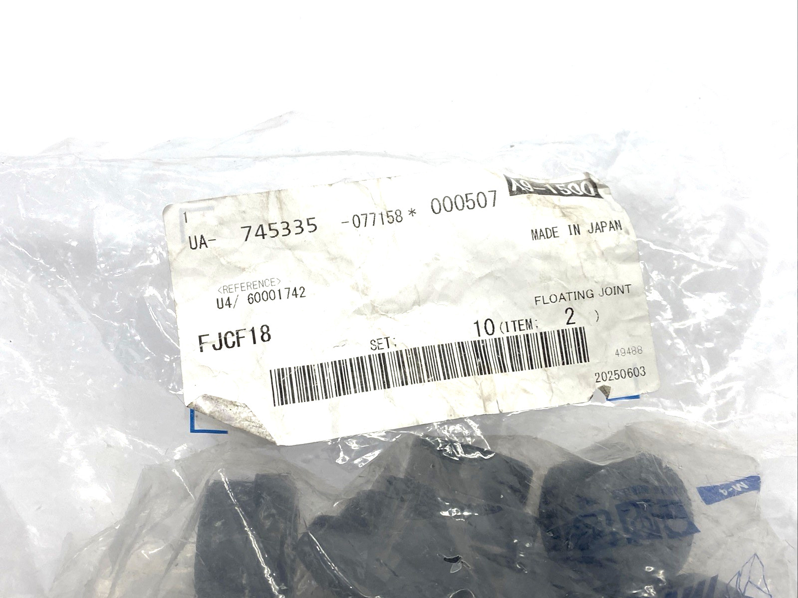 MiSUMi FJCF18 Floating Joint Set, FJCF-C18 & FJCF-H18 LOT OF 10 SETS