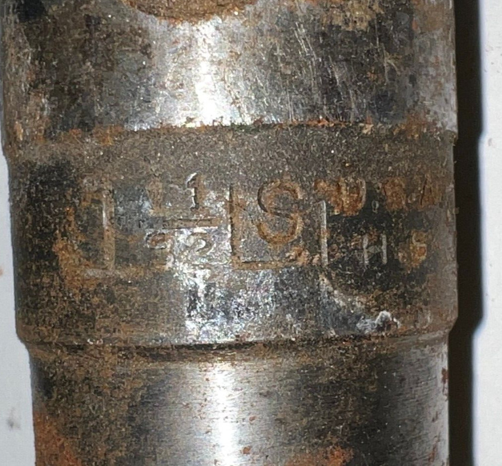 LSI MORSE TAPER DRILL BIT MT4 1-11/32″ CUT 9″ LOC 14-1/2″ OAL