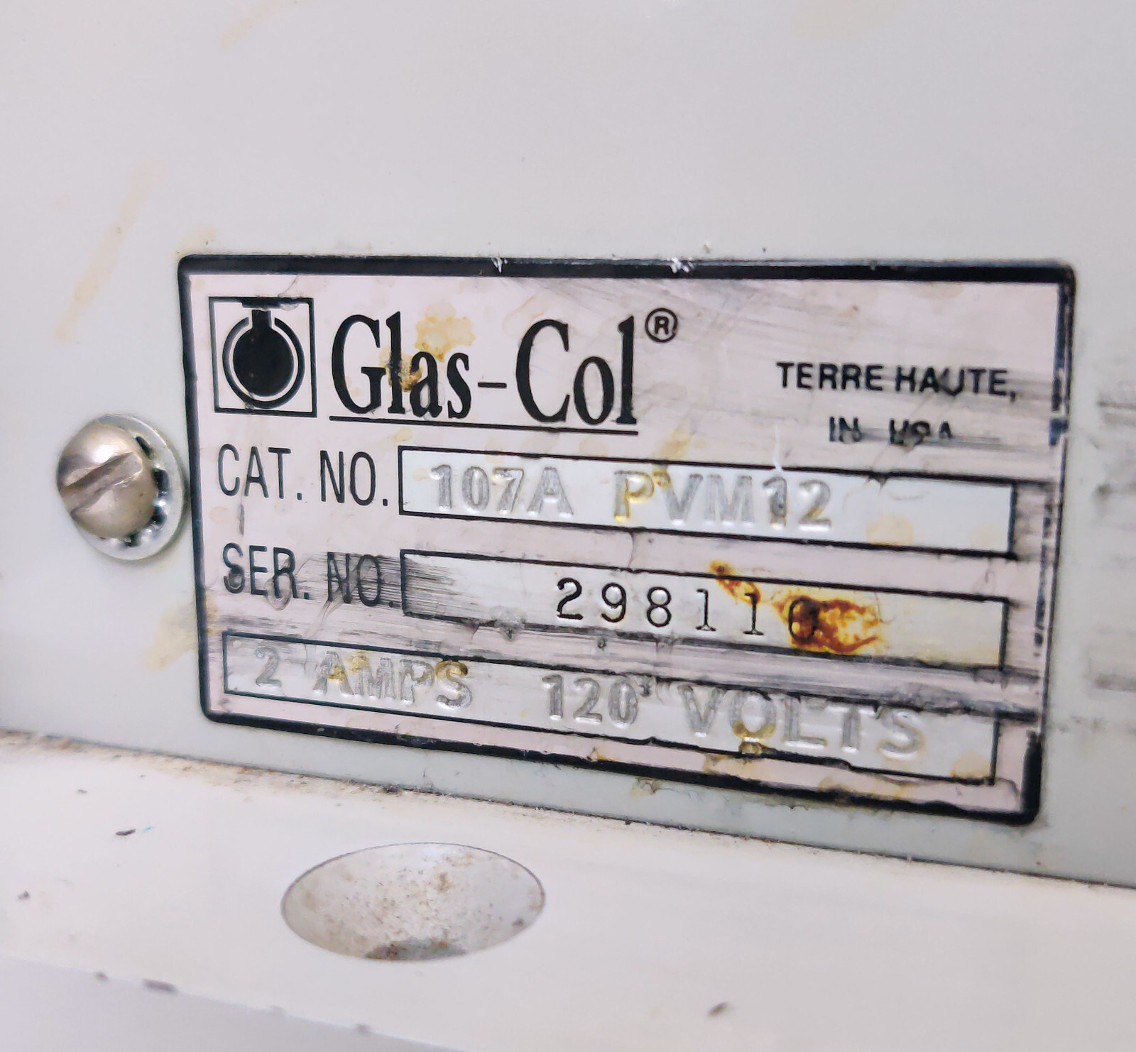 Glas Col 107A Multi Pulse Vortexer Vortex Mixer 120V, 2A, 2000rpm