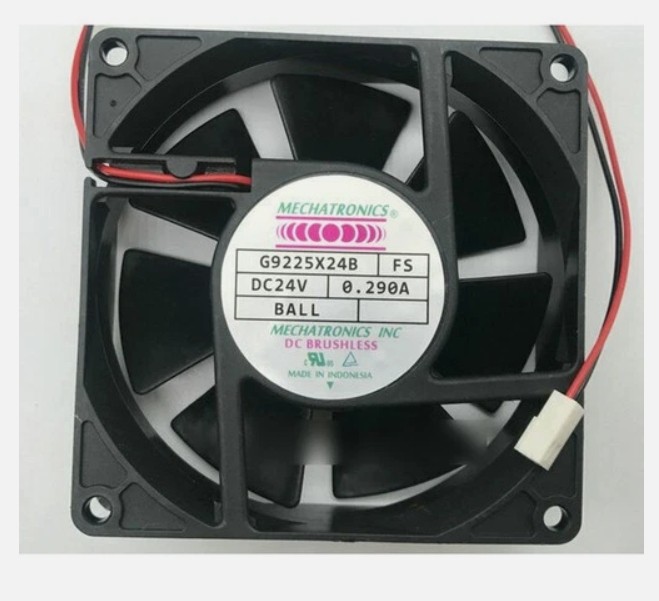 1PCS New NONOIse G9225X24B FS 24V 0.29A 2-wire cooling fan