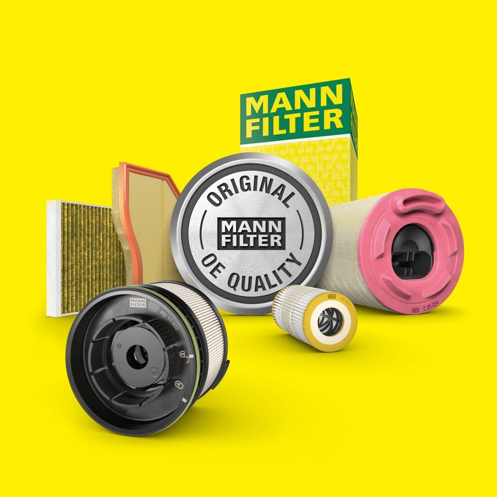 MANN-FILTER CUK 25 001 Cabin Air Filter with Activated Carbon