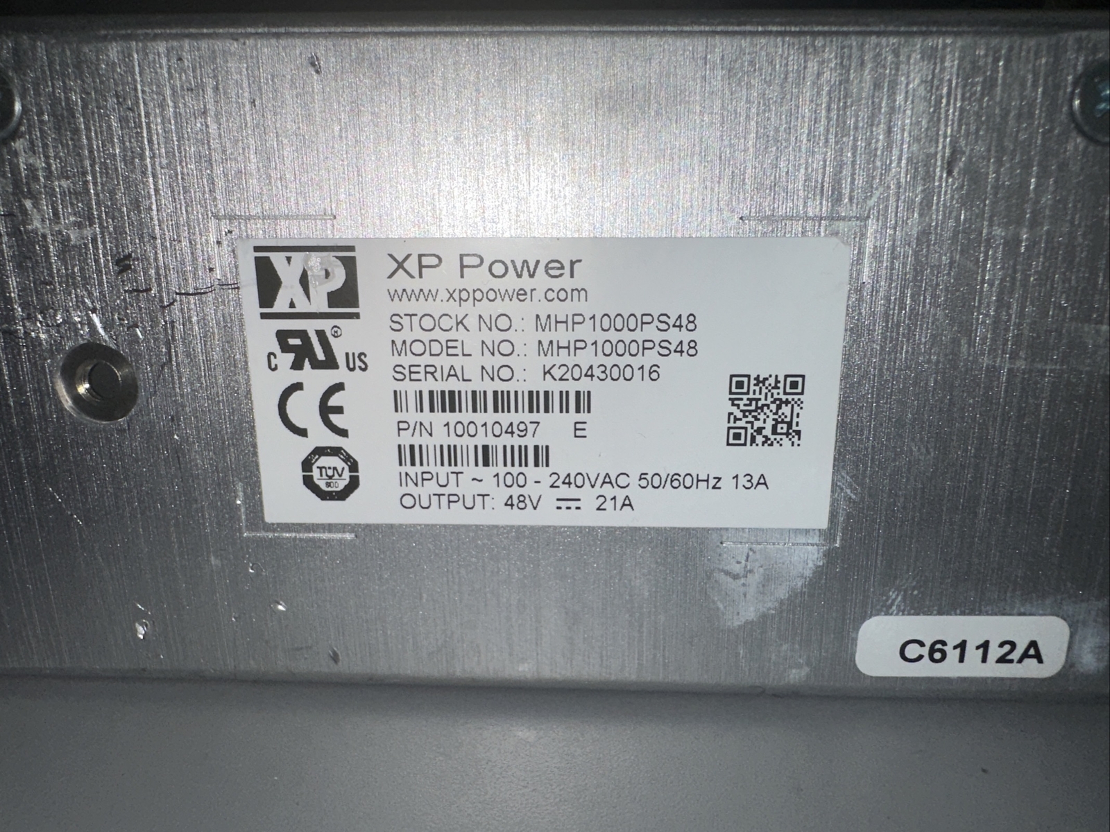 XP Power MHP1000PS48 10010497 170