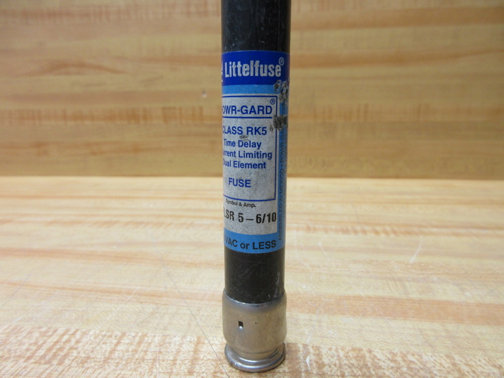 Littelfuse FLSR-5-6/10 Powr-Gard Fuse Cross Ref 3W686 (Pack of 2)