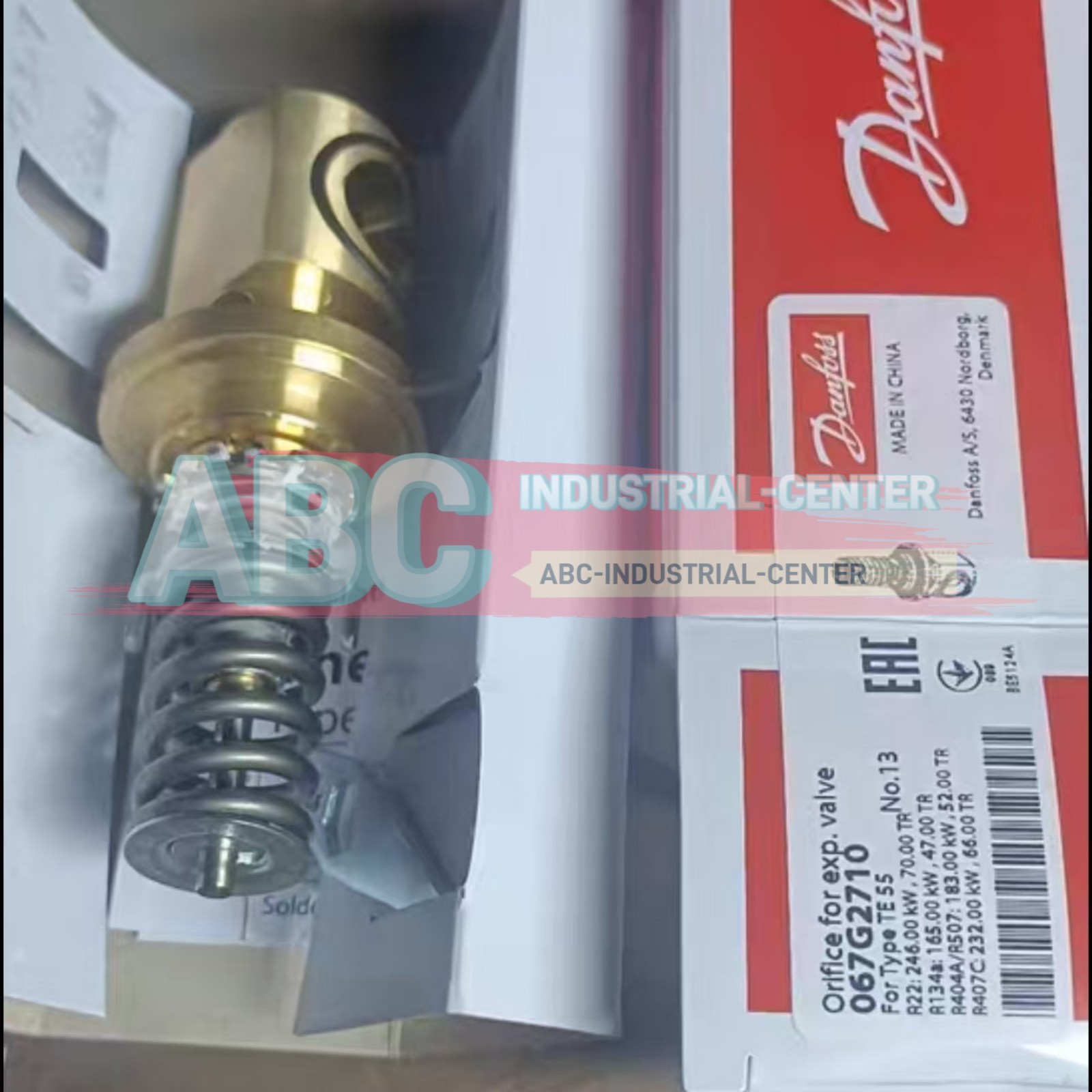 Danfoss 067G2710 Thermal expansion valve core#1pcs new in box