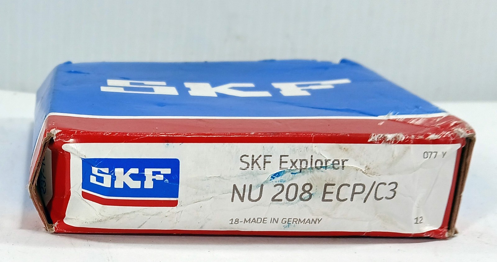 1 NEW SKF NU208ECP/C3 40X80X18mm CYLINDRICAL ROLLER BEARING NIB ***MAKE OFFER***