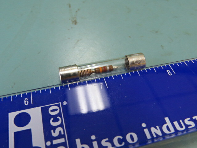 BUSSMANN BK/MDL-1/100 Qty of 7 per Lot 10mA 250V AC DC Fuse Cartridge, Glass Ho