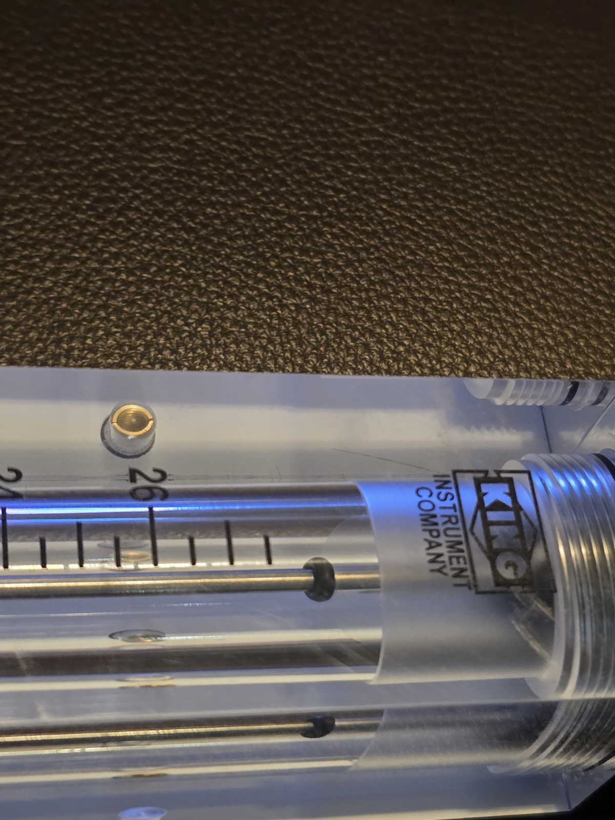 KING INSTRUMENT CO 7510217A05 FLOW METER 100 °F 100PSI Rotameter New