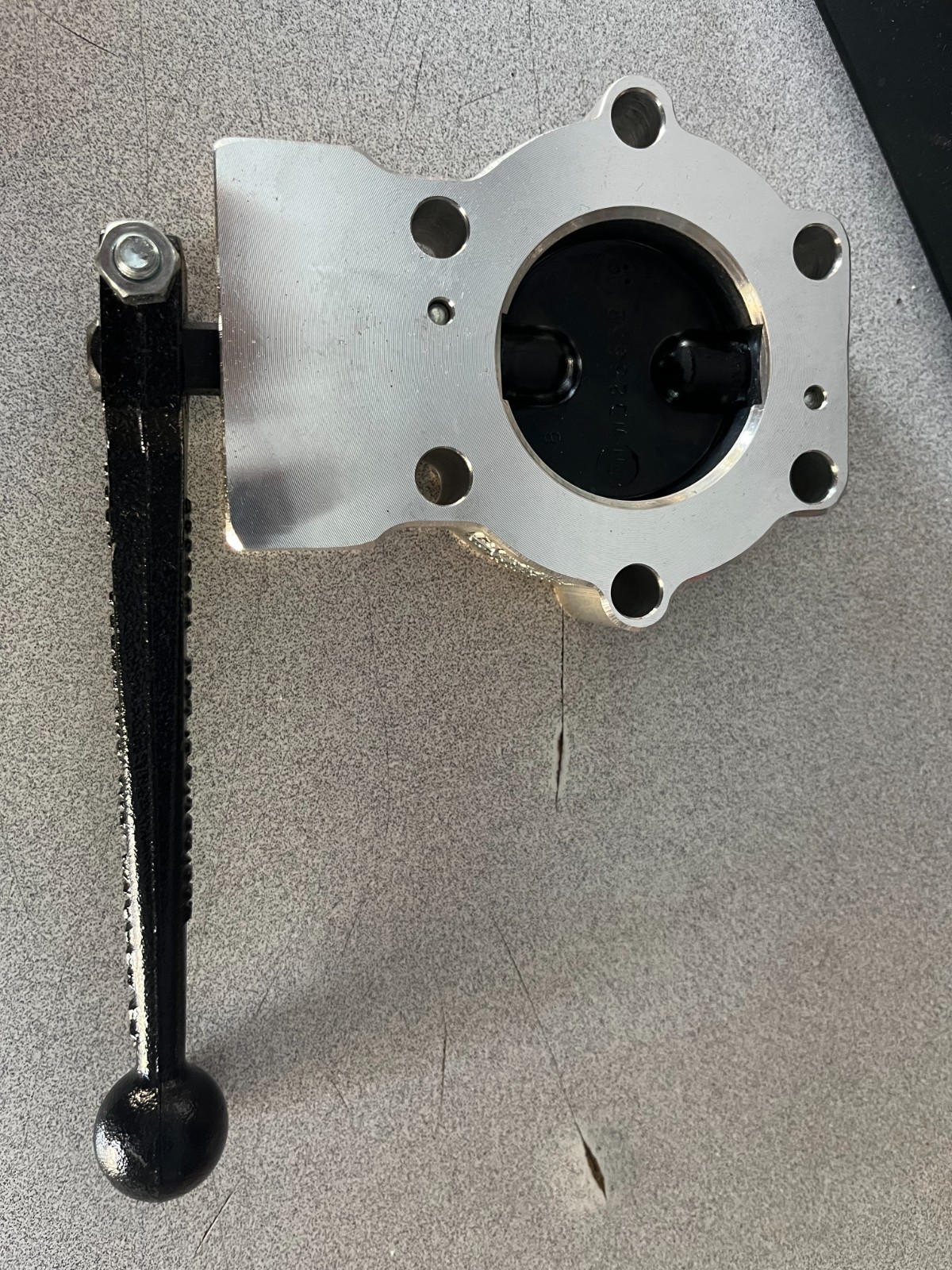 Betts Hd WD201ALB Exhaust Brake Butterfly Valve Aluminum Manual Operated Detent
