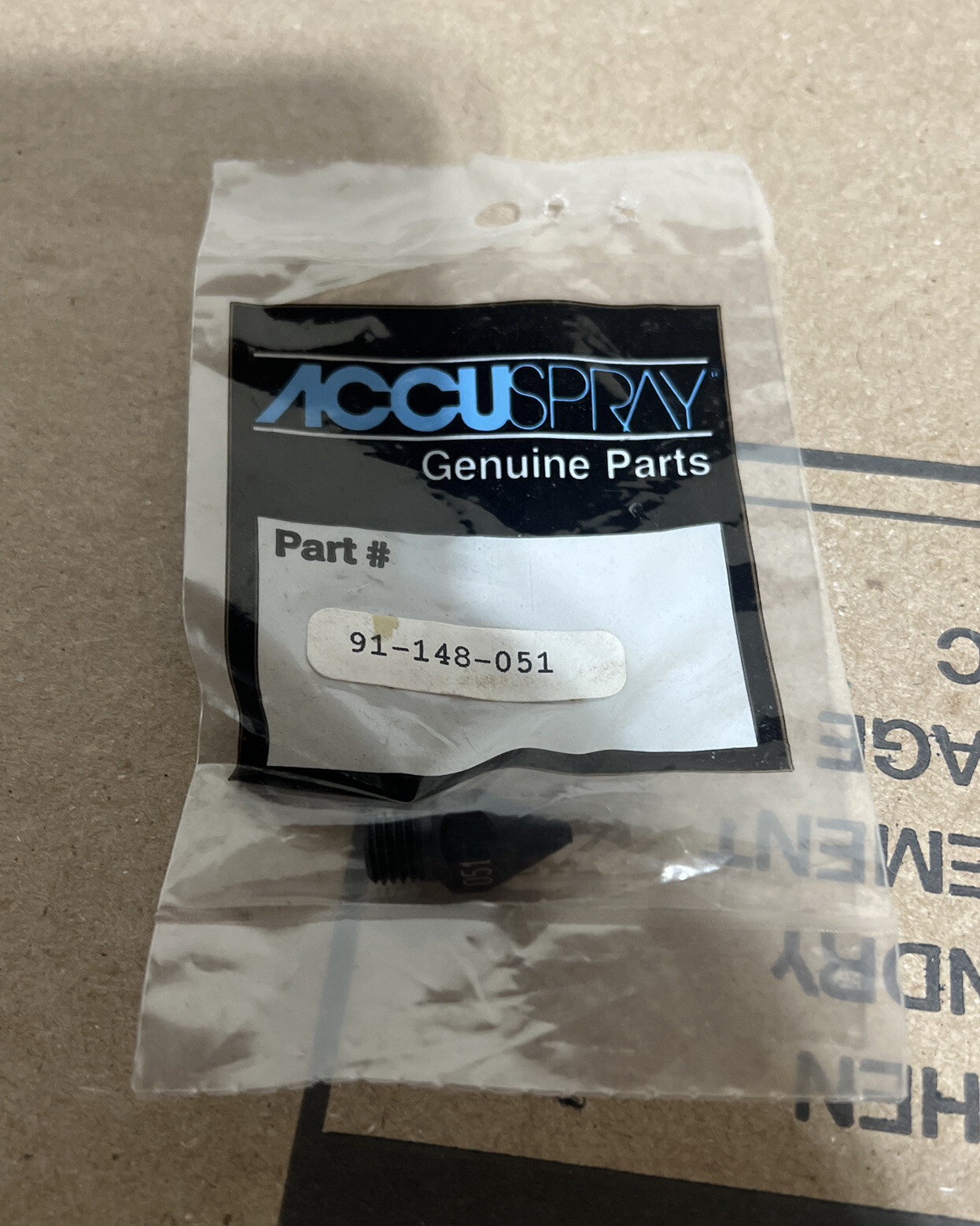 Genuine Accuspray Standard Full Composite Nozzle, 91-148-051, 1.3 mm, 1 per Pack