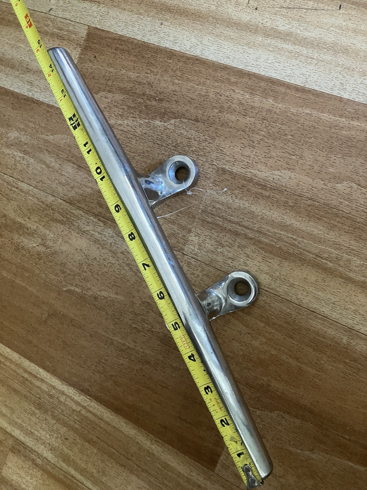 BOAT CLEAT STAINLESS STEEL 14.5 inches! Never Used Only Stored Cleat Only