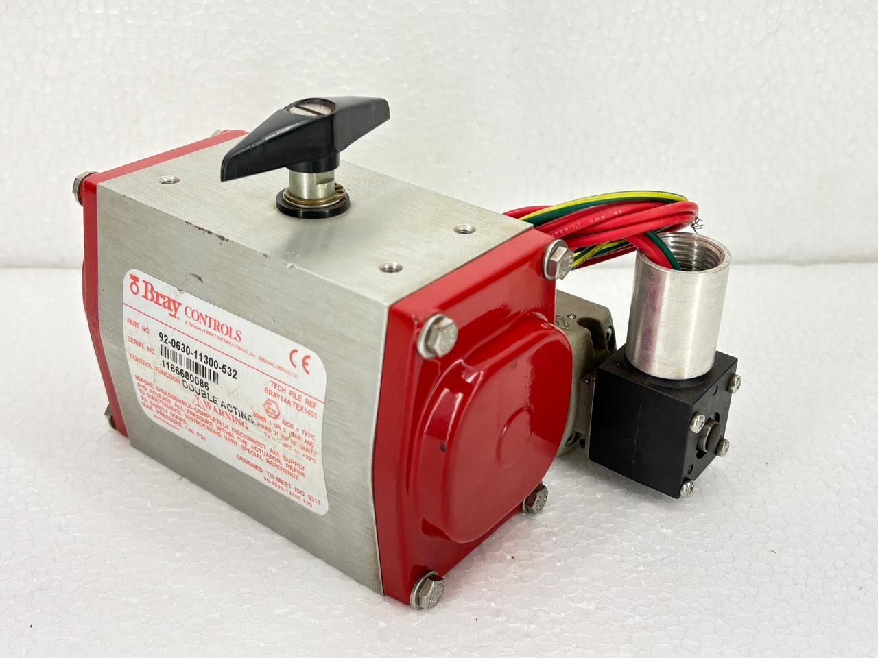 BRAY CONTROLS 92-0630-11300-532 PNEUMATIC ACTUATOR