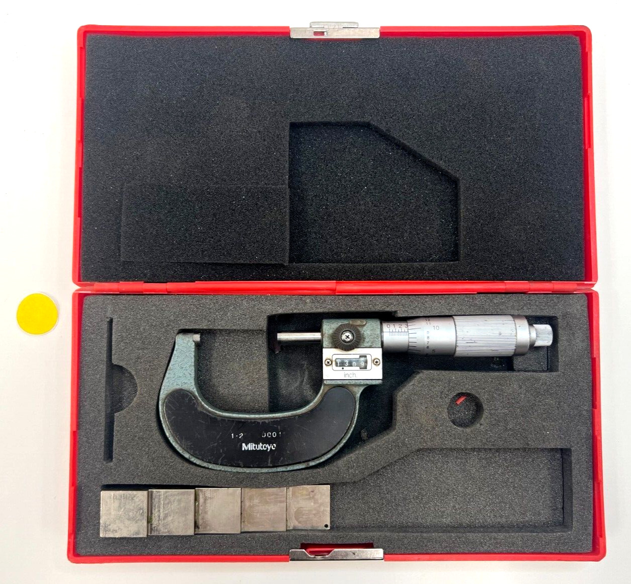 MITUTOYO 193-212 DIGITAL OUTSIDE MICROMETER 1-2″