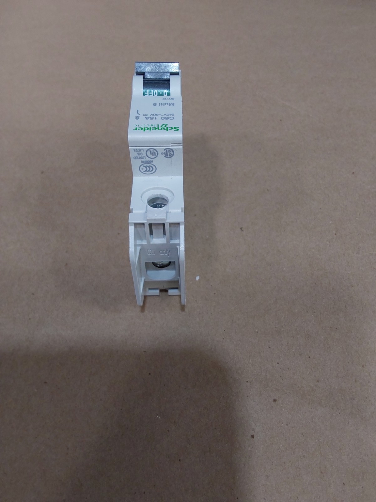 SCHNEIDER ELECTRICS C60 15A 240V 60V MULTI